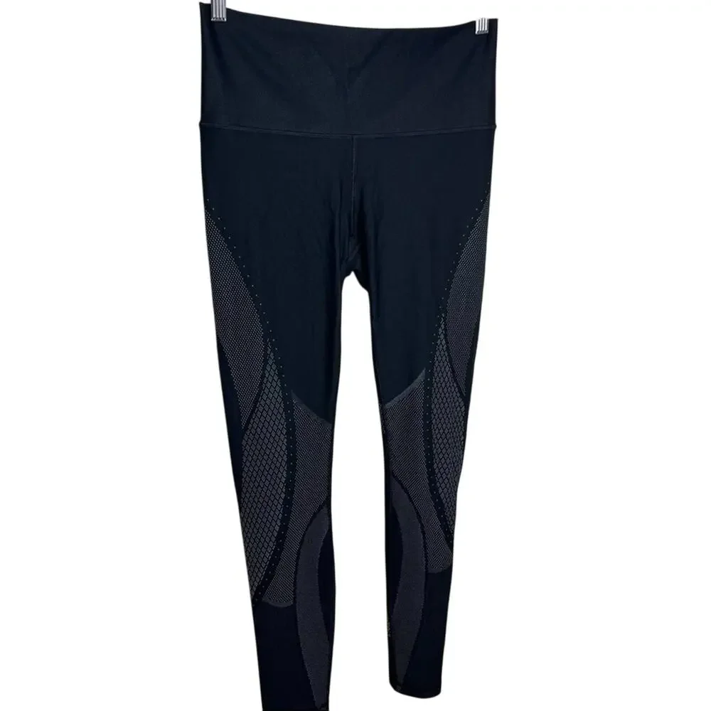 Lululemon Mapped Out High Rise Tight‎ Black Glacier Size 4